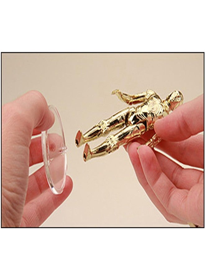 بروتيك حاملات شخصيات الحركة الشفافة Protech AFS-2C لشخصيات حرب النجوم الكلاسيكية مقاس 3.75 بوصة، عرض 2 بوصة، وتد 1/8 بوصة، عبوة من 100 قطعة - Image 3